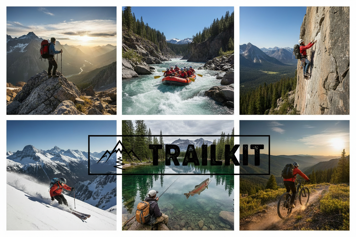 Outdoor Hobbies with Trailkit Logo