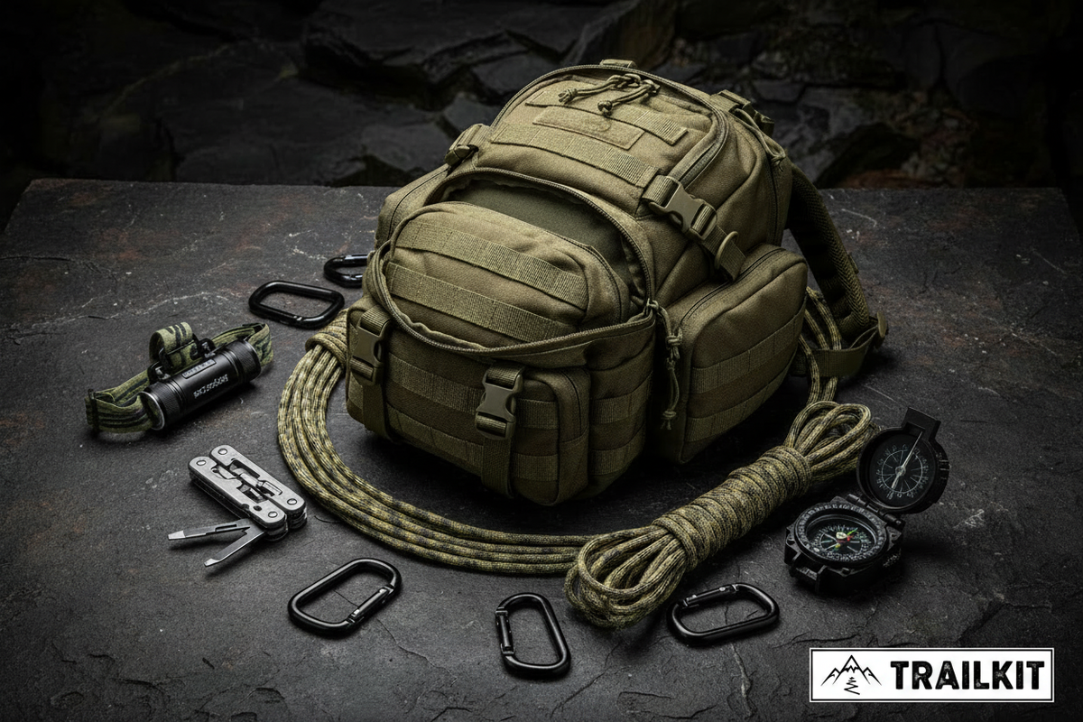 Tactical Gear with Trailkit Logo