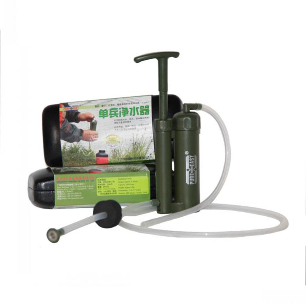 Portable Outdoor Hiking Camping Water Filter Purifier Cleaner Outdoor Survival Emergency Water Purifier Drop shipping