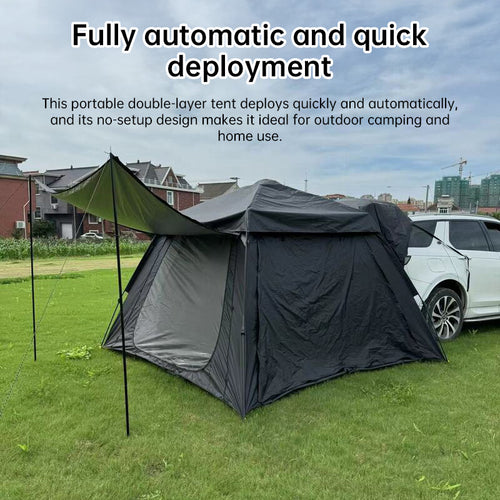 Automatic Pop-Up Camping Tent – Portable Double-Layer Outdoor Shelter