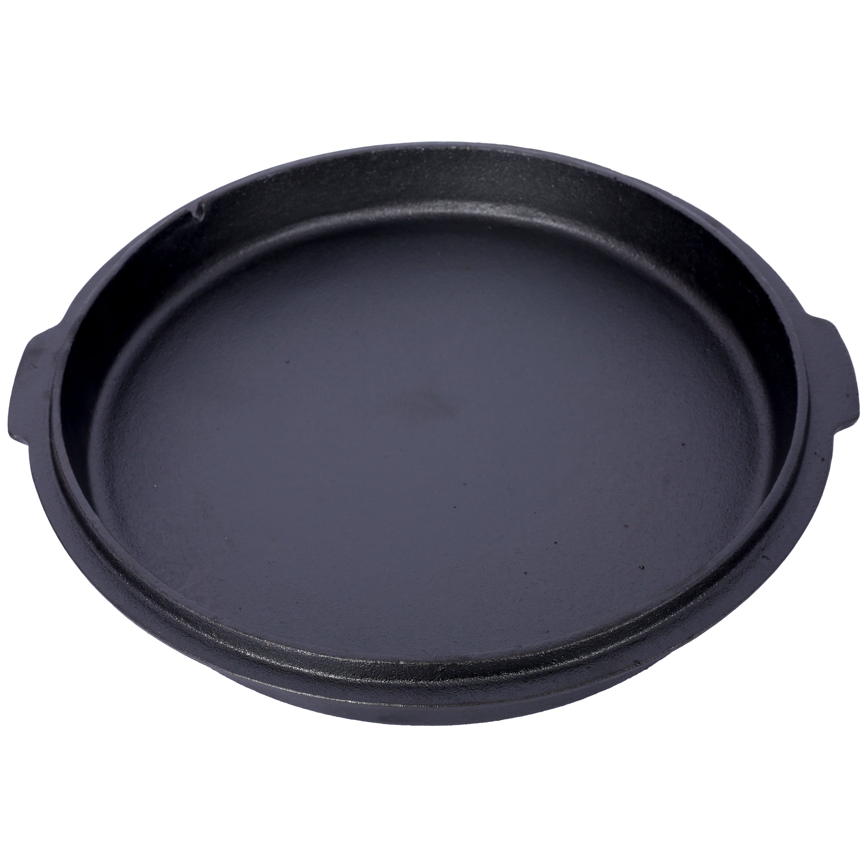 Cast Iron Dutch Oven with Lid, Outdoor Camping Deep Pot for Camping, Cooking, Barbecue and Leg Rest, 6 Quarts