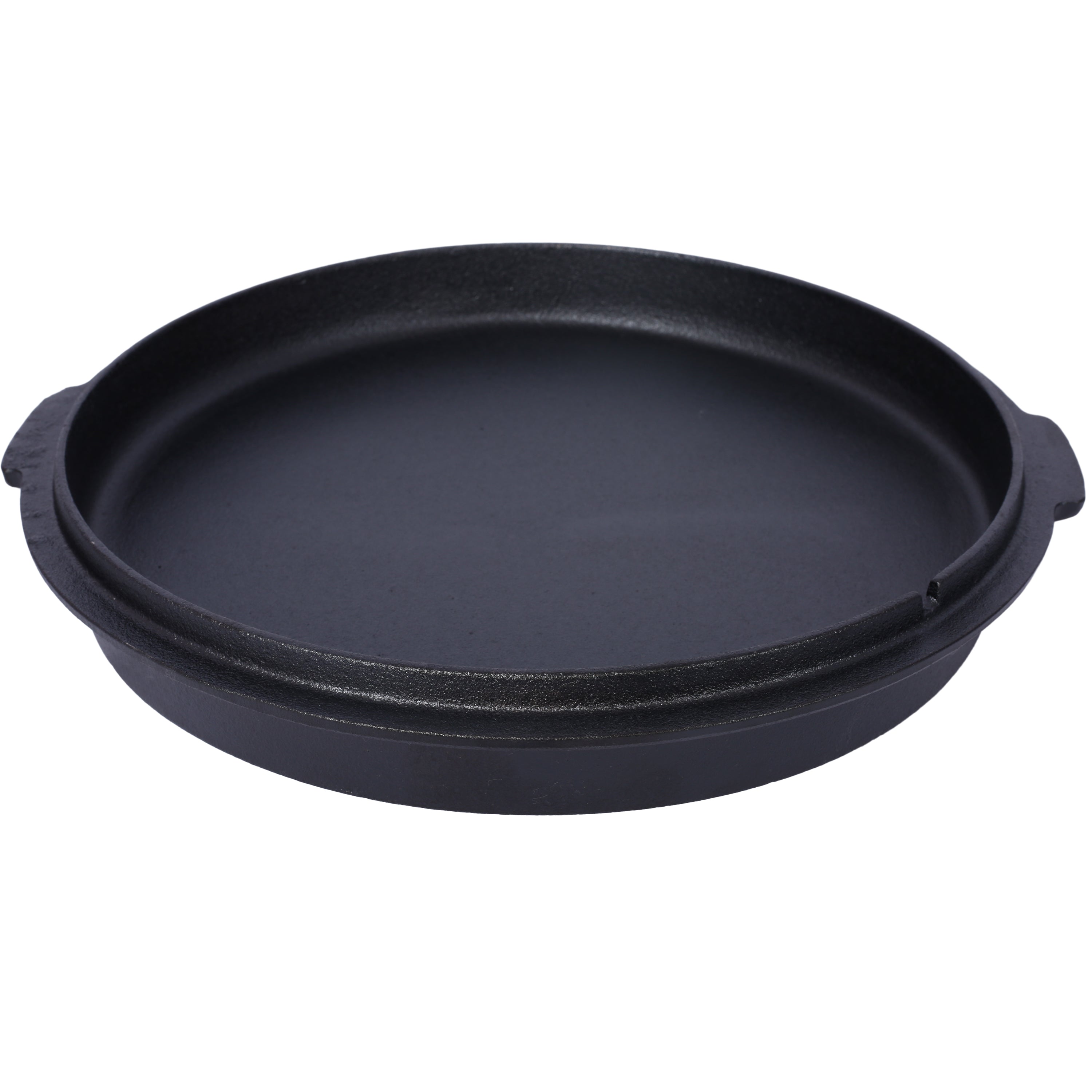 Cast Iron Dutch Oven with Lid, Outdoor Camping Deep Pot for Camping, Cooking, Barbecue and Leg Rest, 12 Quart